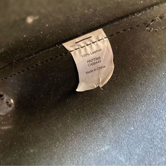 J CREW 'Parker' Small Smooth Black Cow Leather CROSSBODY Bag/ Purse - Picture 6 of 9